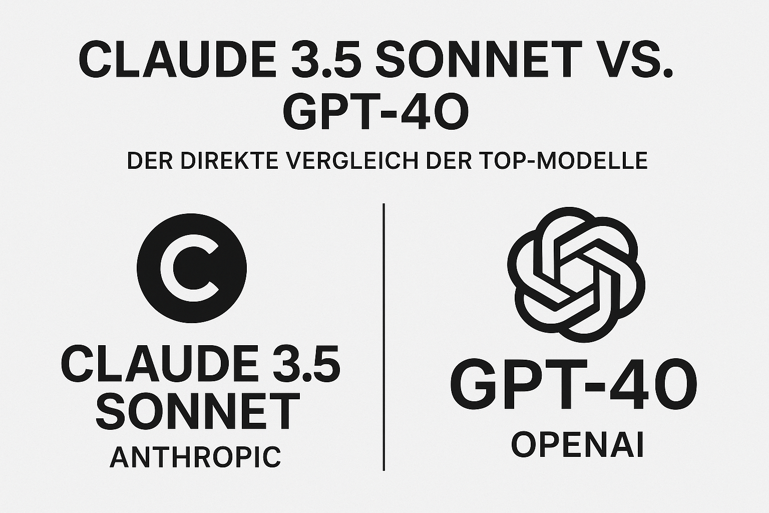 Claude 3.5 Sonnet vs. GPT-4o Der direkte Vergleich der Top-Modelle