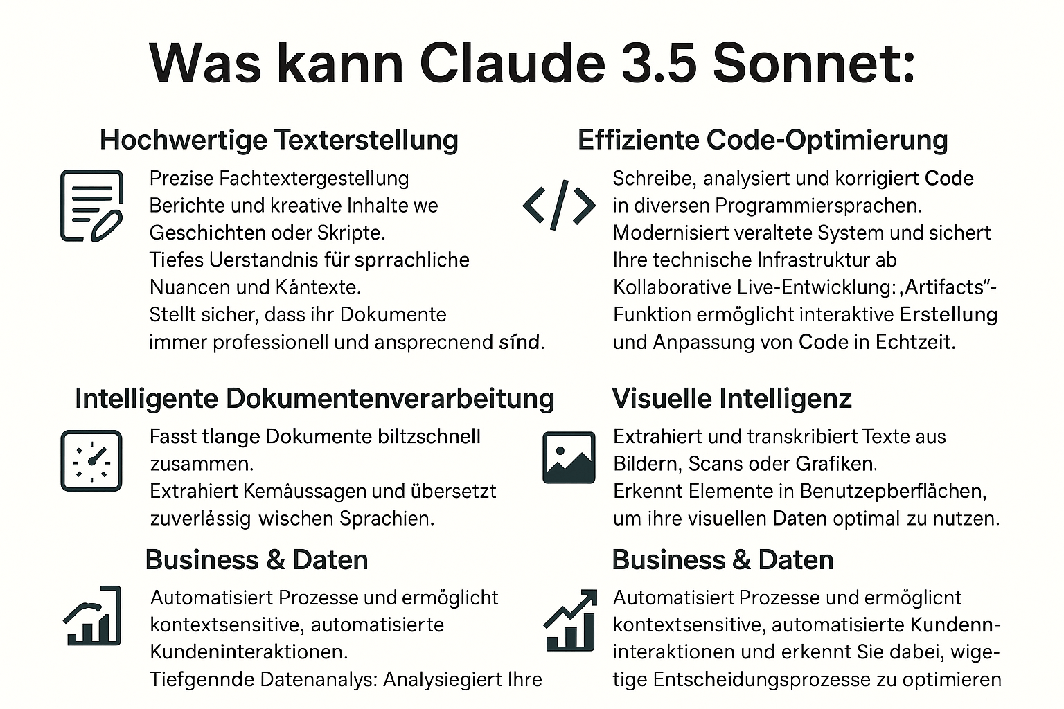 Was kann Claude 3.5 Sonnet?