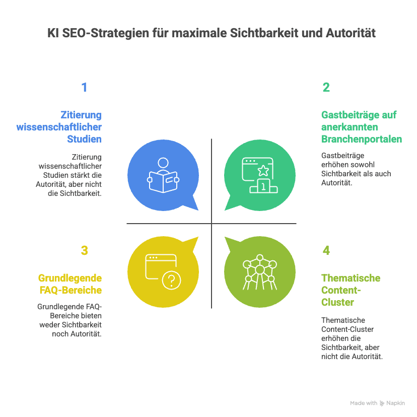 Praktische Umsetzung von KI SEO-Maßnahmen